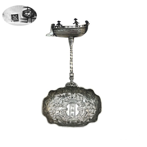 Dutch Silver Commemorative Spoon Circa 1880